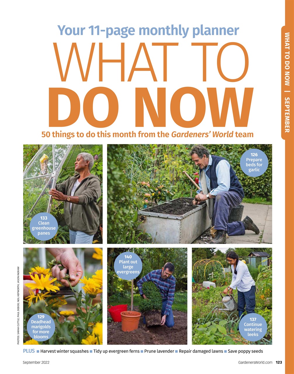 BBC Gardeners’ World Magazine Preview Pages