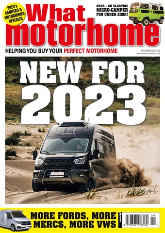 What Motorhome magazine issue September 2022 - New 2023 models