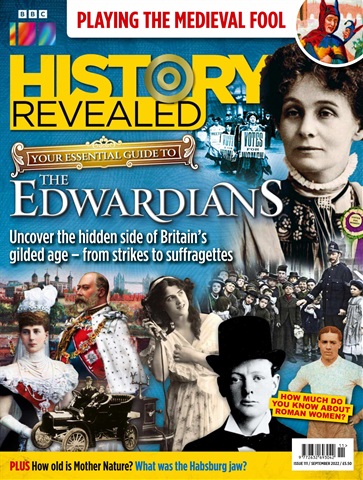 BBC History Revealed Magazine issue September 2022