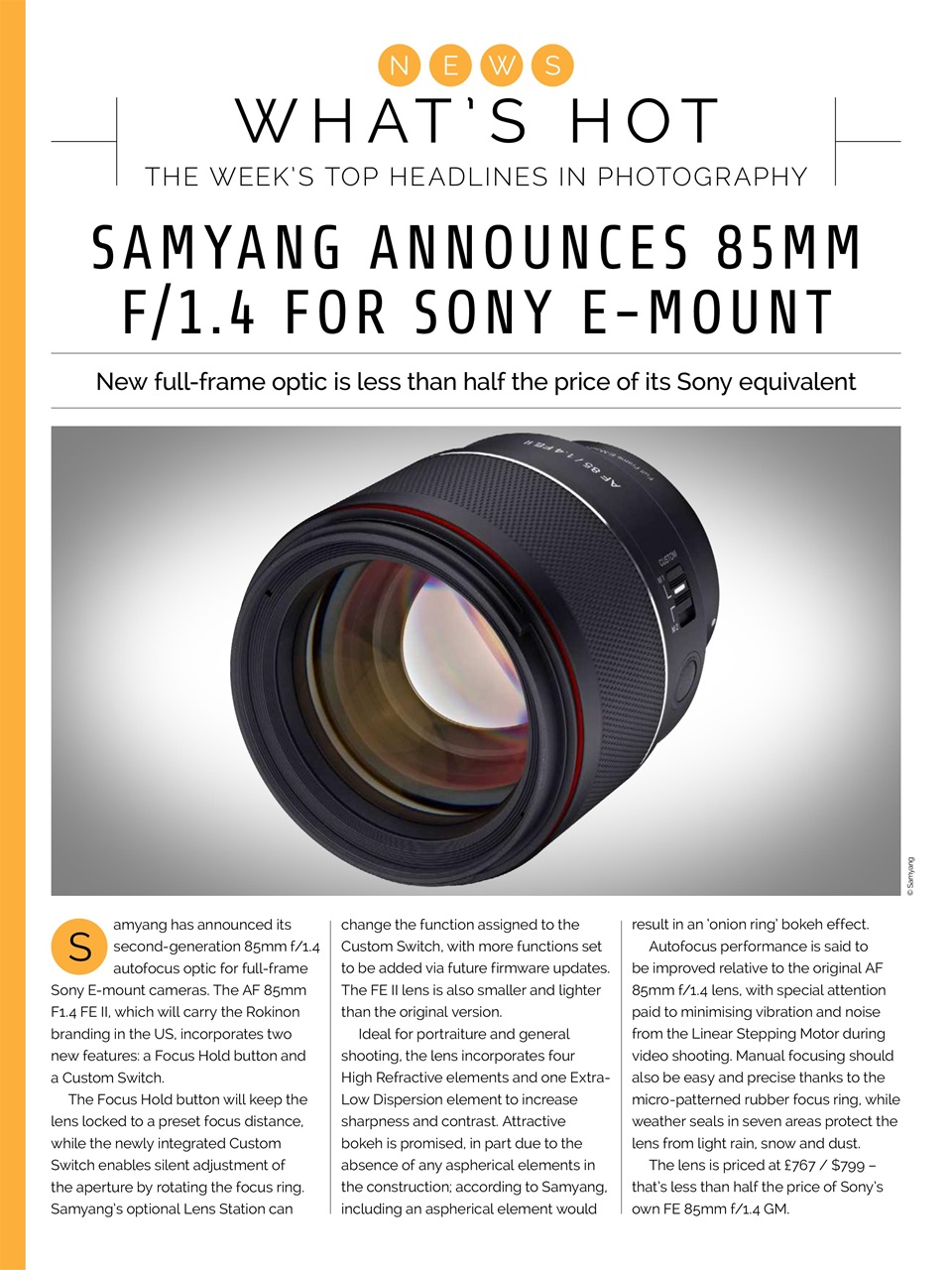 Photography Week Preview Pages