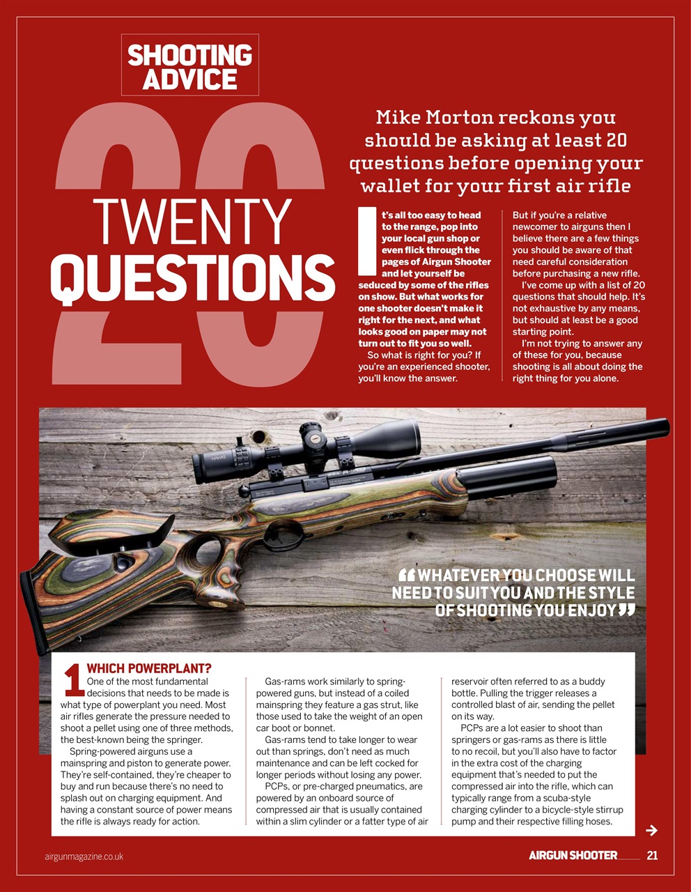 Airgun Shooter Preview Pages