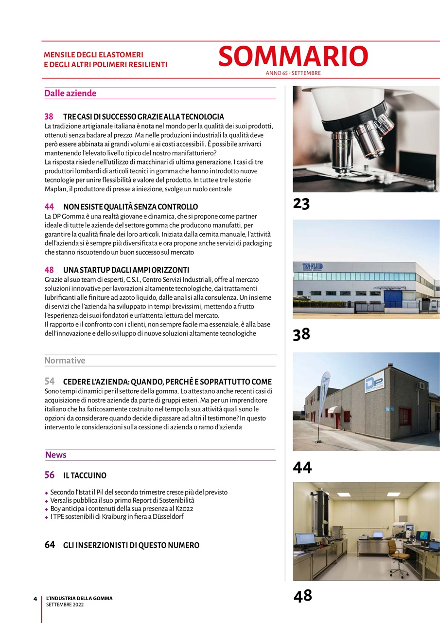 L’industria della Gomma Preview Pages