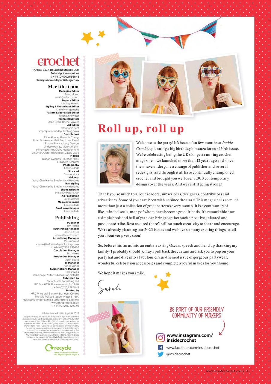 Inside Crochet Preview Pages