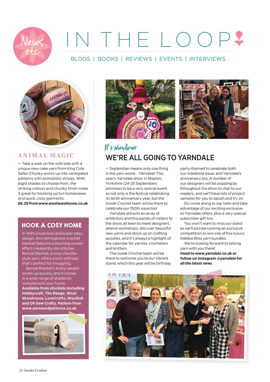 Inside Crochet Preview Pages