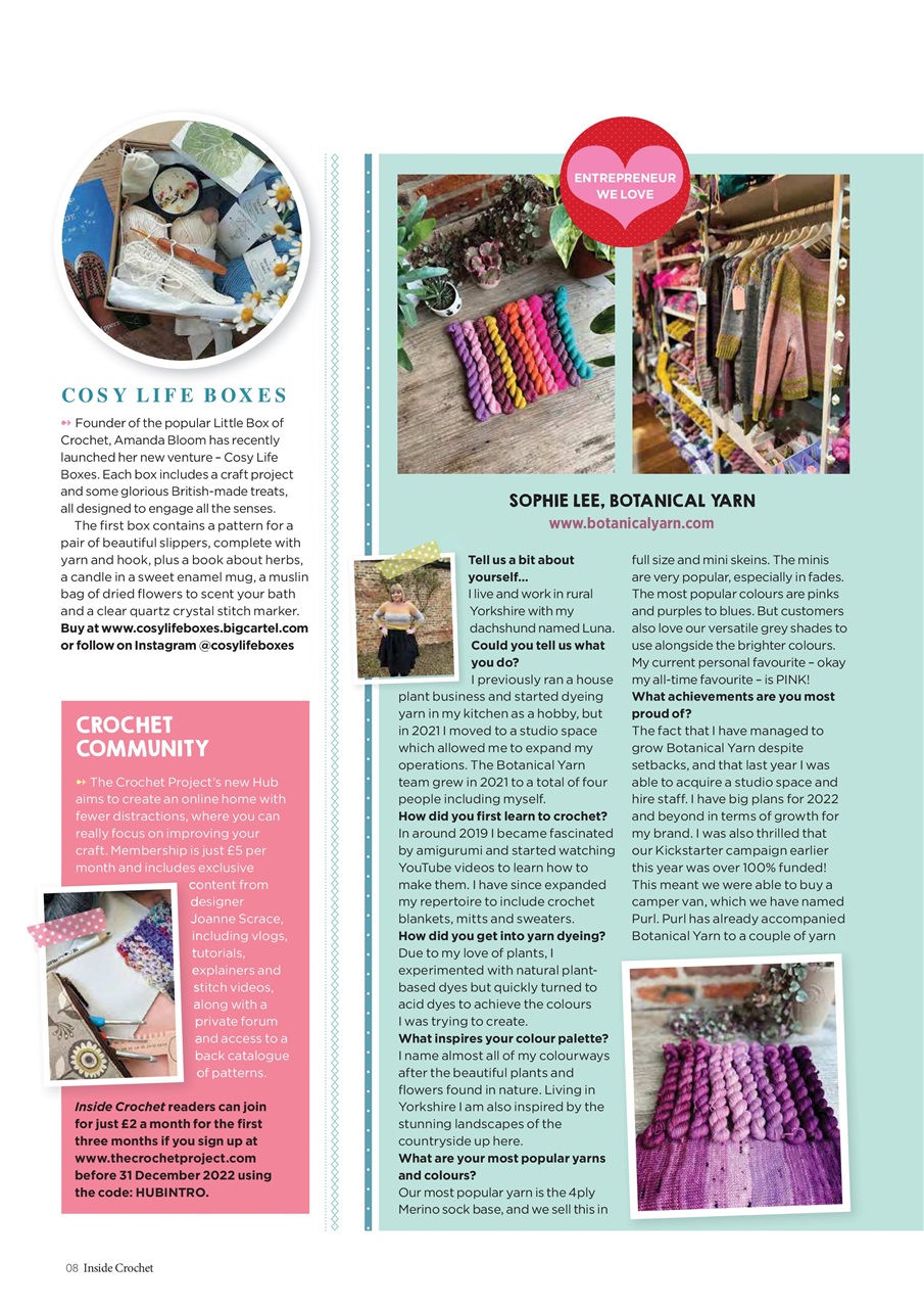 Inside Crochet Preview Pages