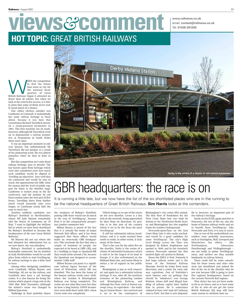 Railnews Preview Pages