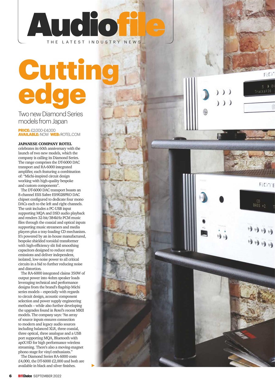 Hi-Fi Choice Preview Pages