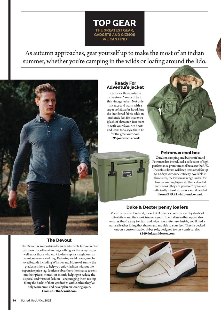 Sorted Magazine – The men's mag with morals Preview Pages