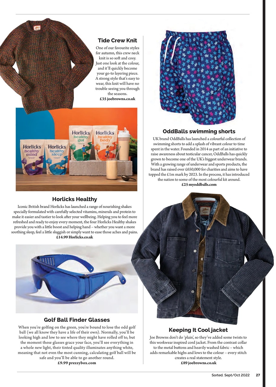 Sorted Magazine – The men's mag with morals Preview Pages