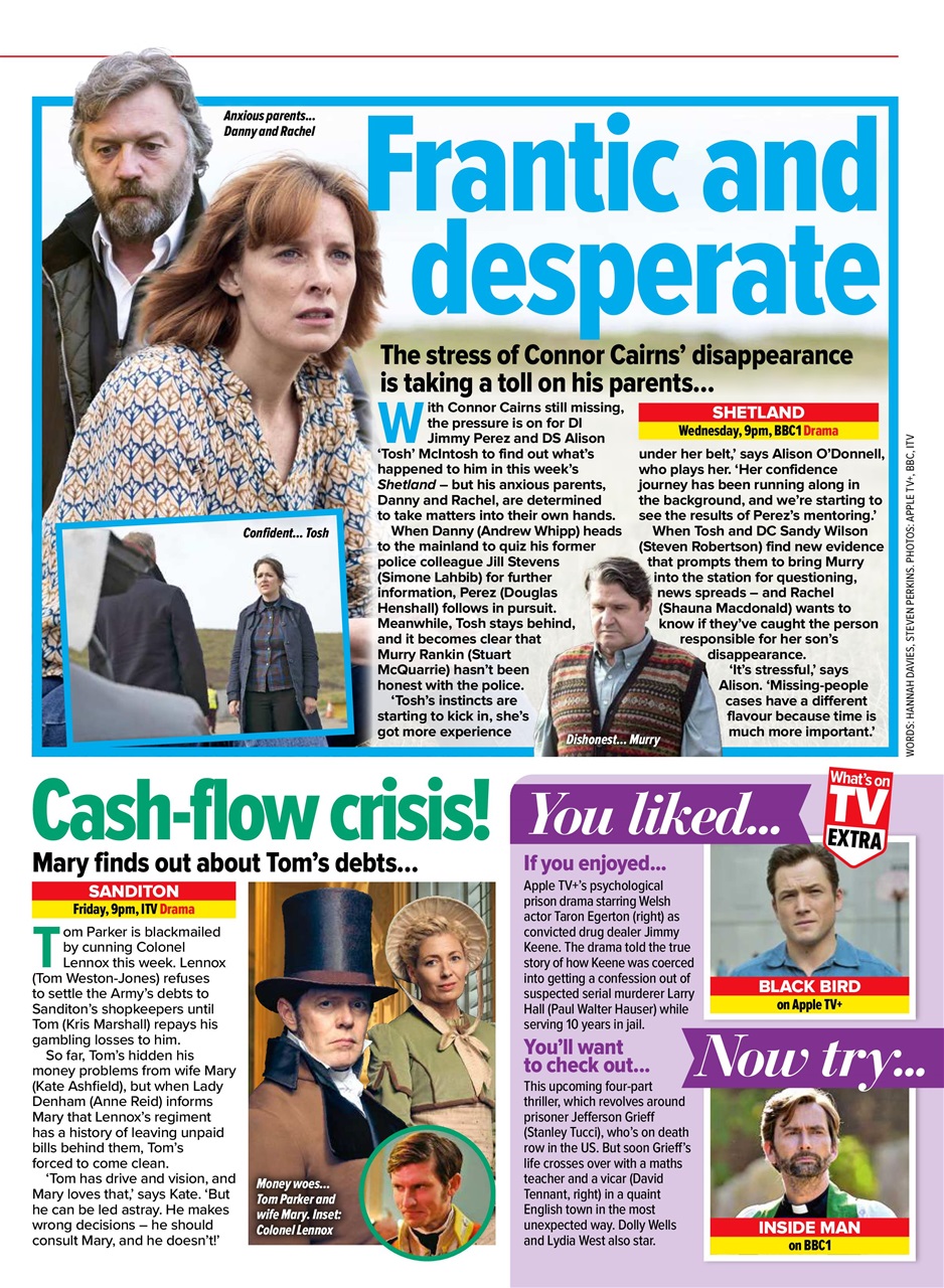 What's on TV Preview Pages