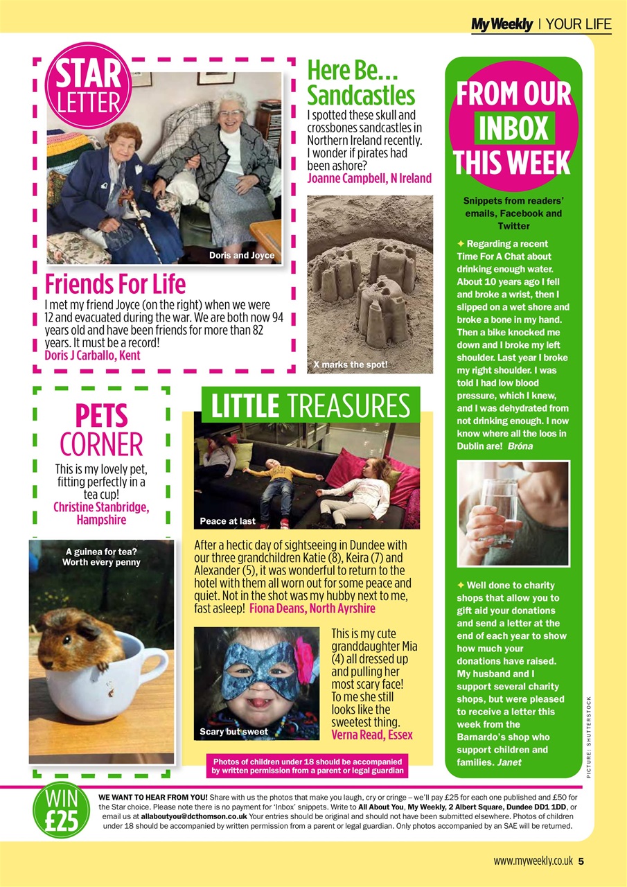 My Weekly Preview Pages