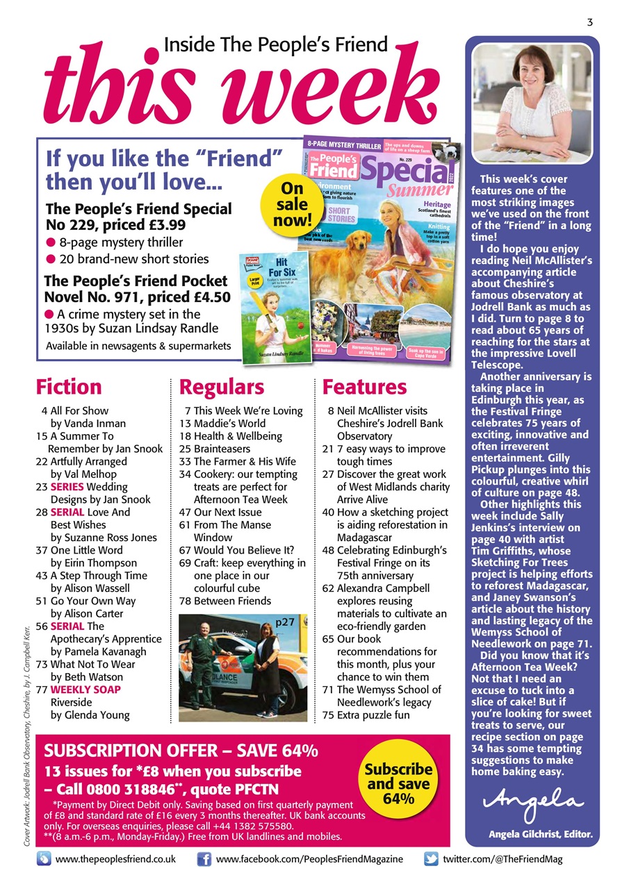 The People’s Friend Preview Pages