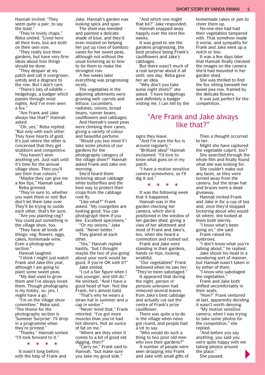 The People’s Friend Preview Pages