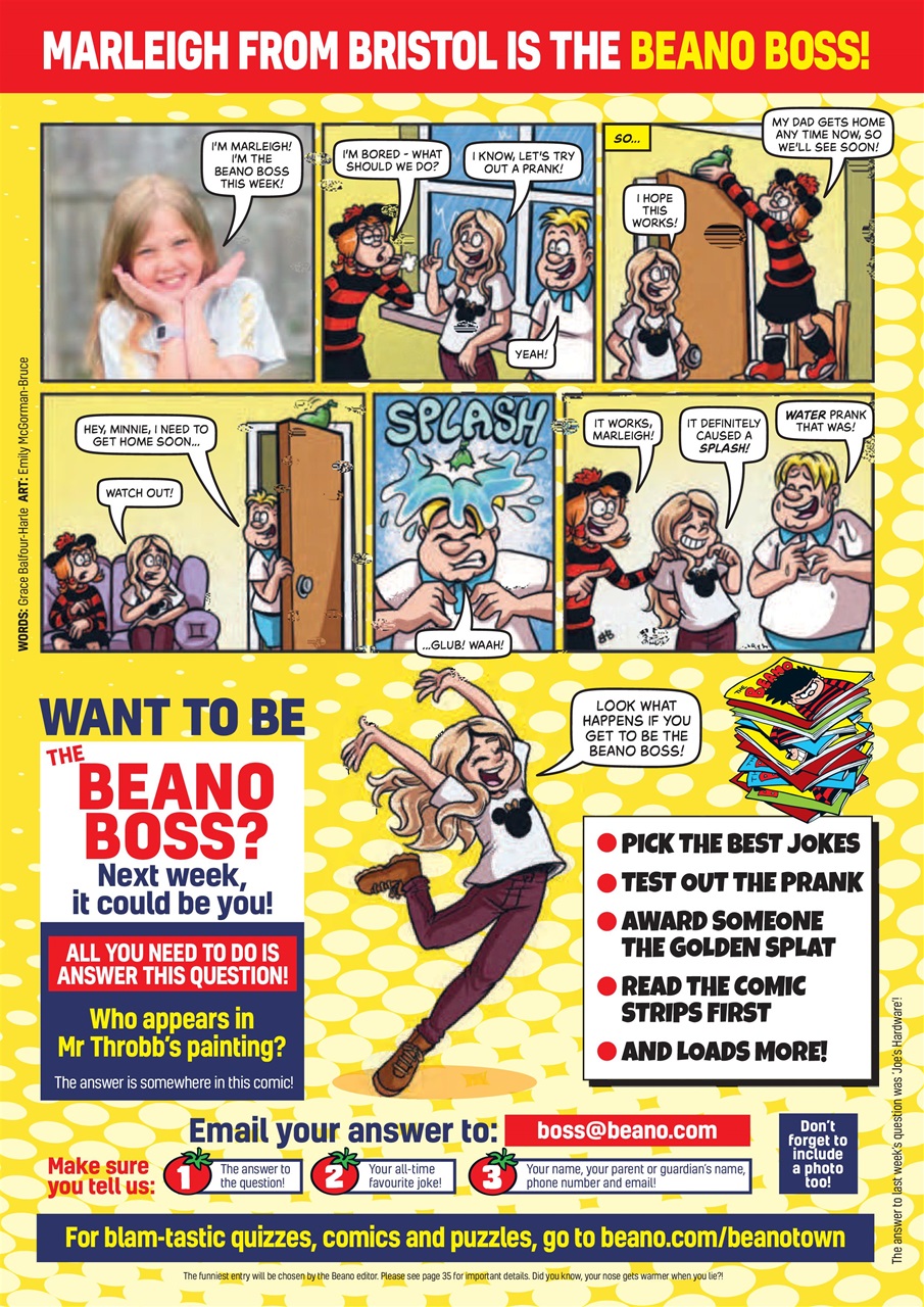 Beano Preview Pages