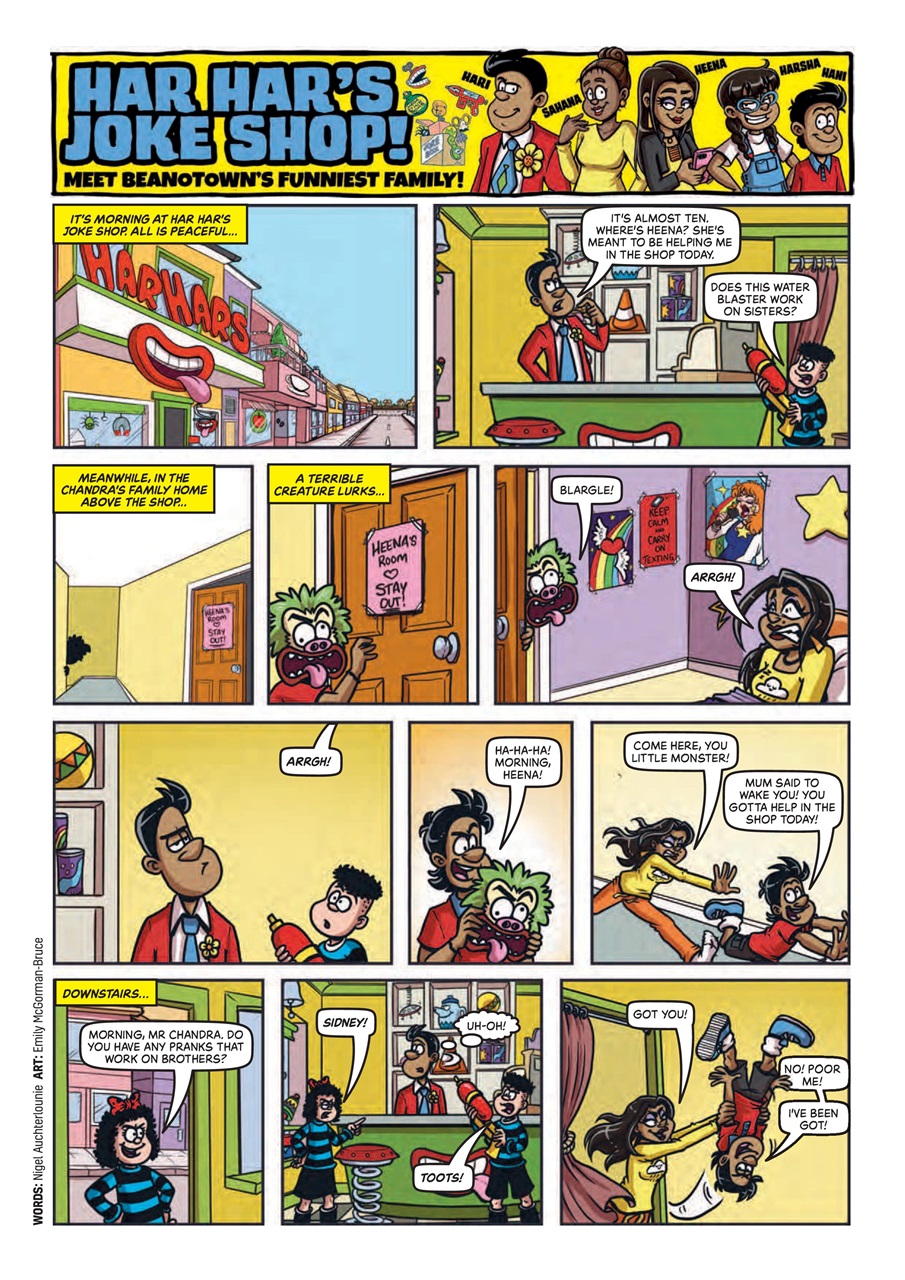 Beano Preview Pages