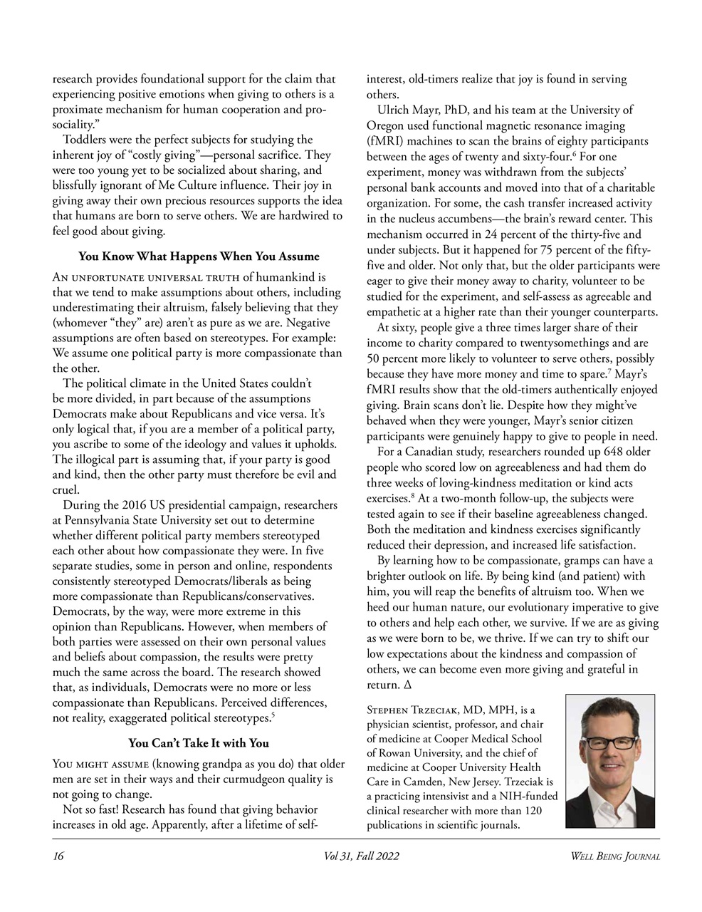 Well Being Journal Preview Pages