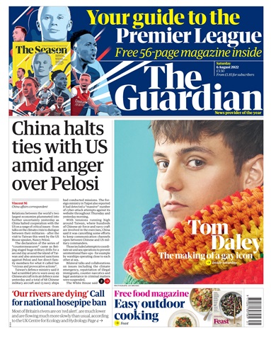 The Guardian Newspaper issue Saturday, August 6, 2022