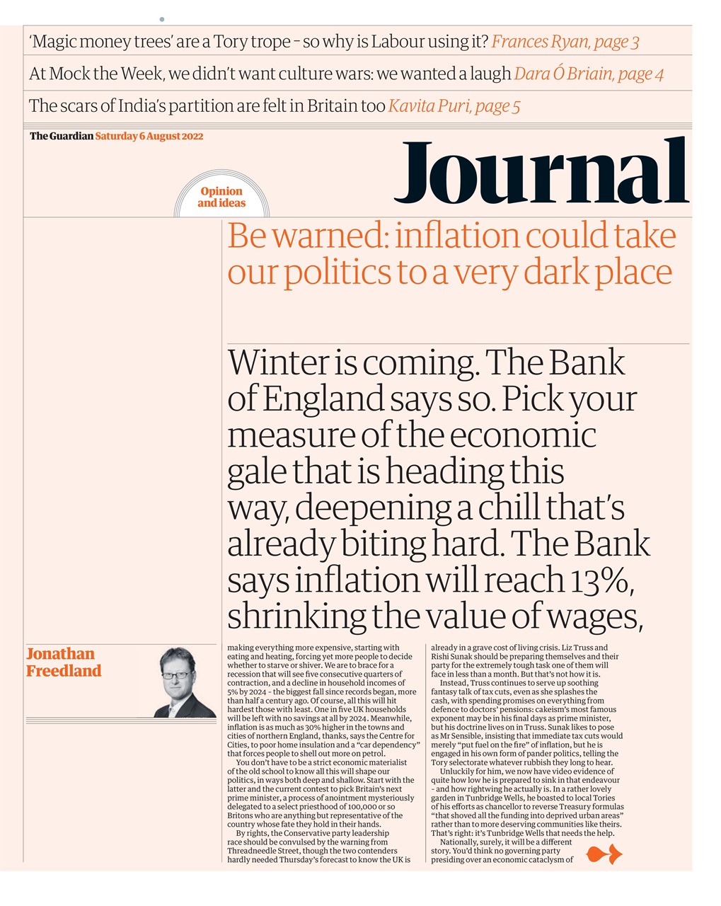 The Guardian Newspaper Preview Pages