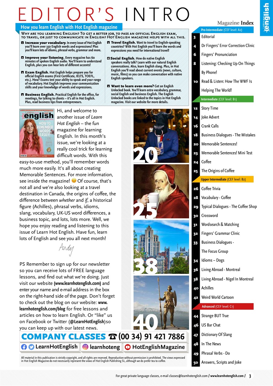 Learn Hot English Preview Pages