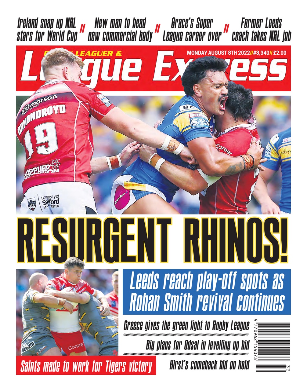 League Express Preview Pages