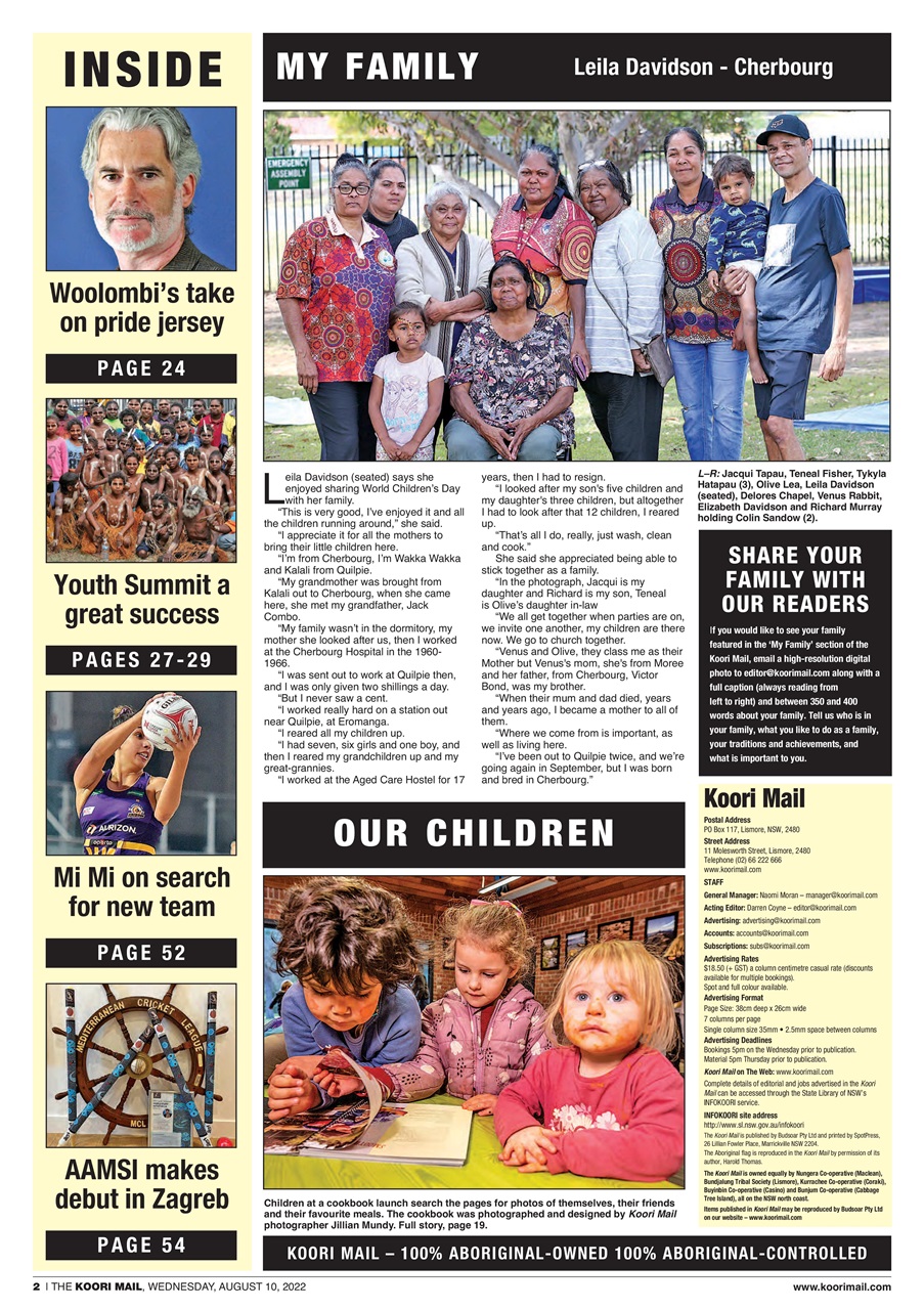 Koori Mail Preview Pages