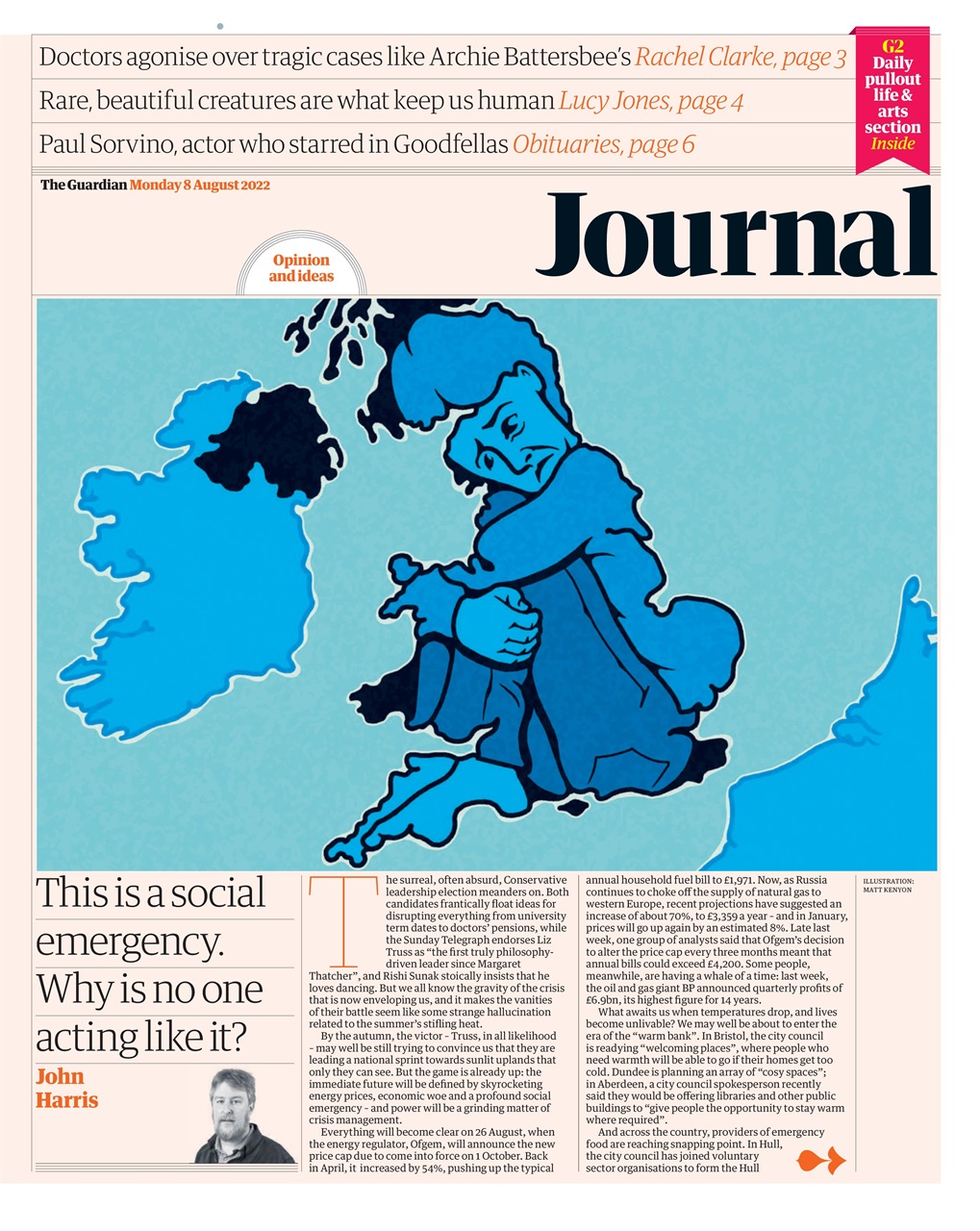 The Guardian Newspaper Preview Pages
