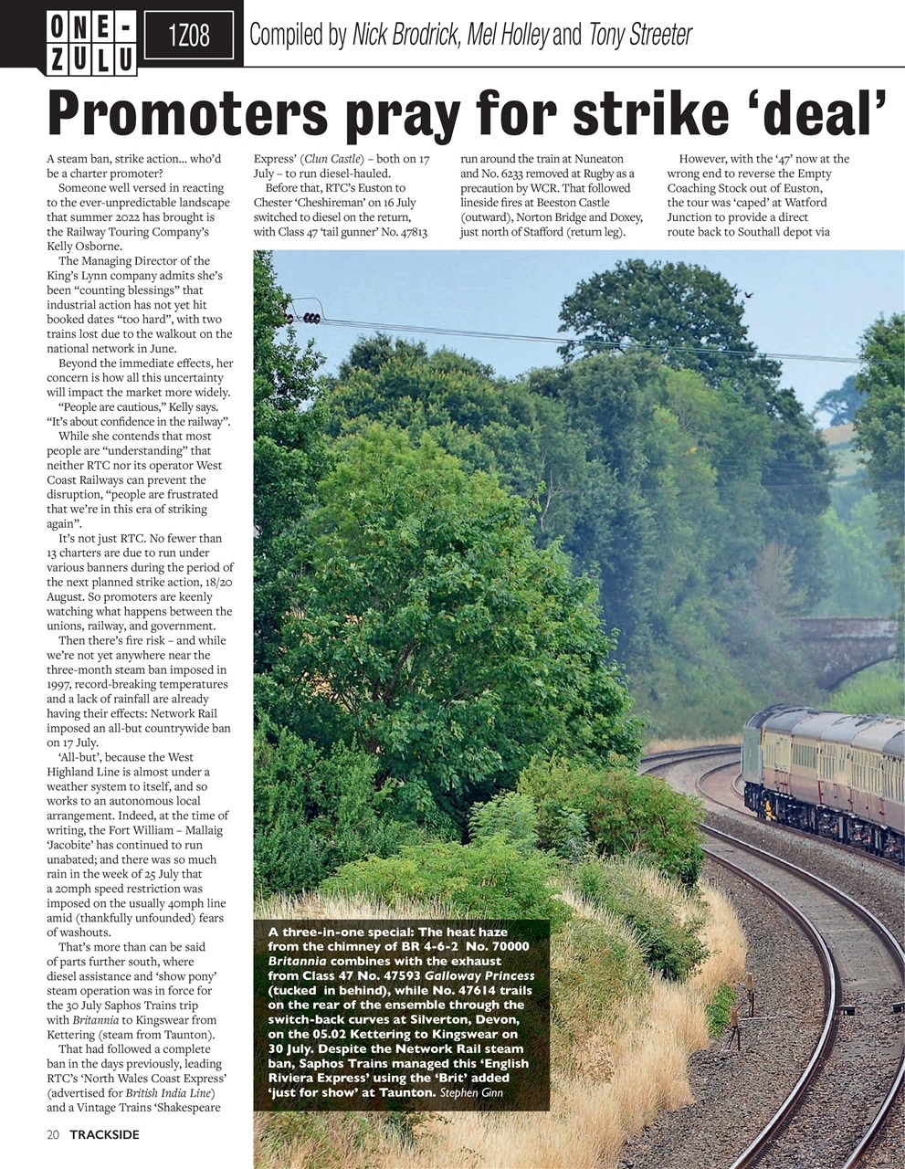 Trackside Preview Pages