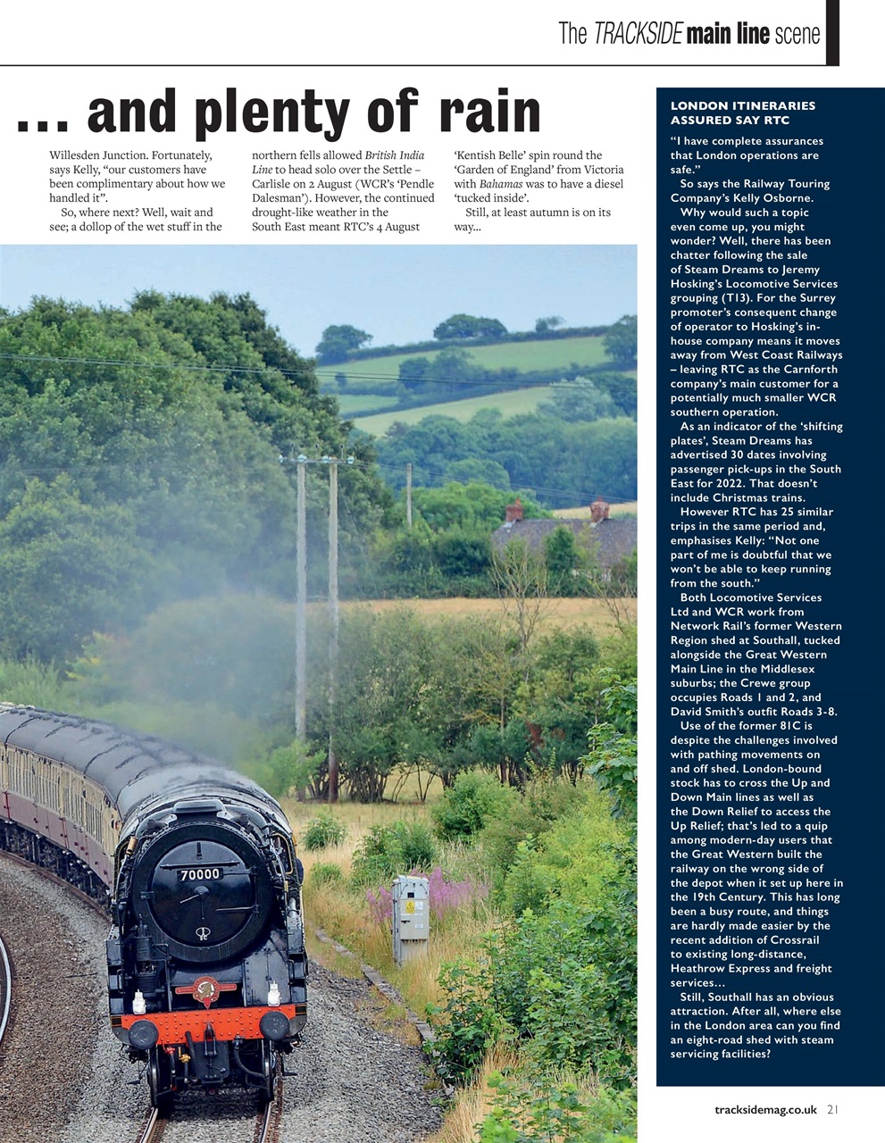 Trackside Preview Pages