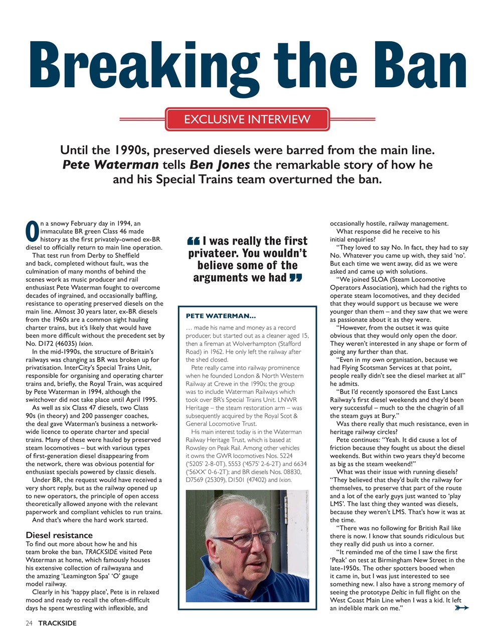 Trackside Preview Pages