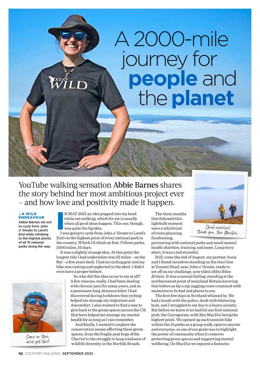 Country Walking Preview Pages