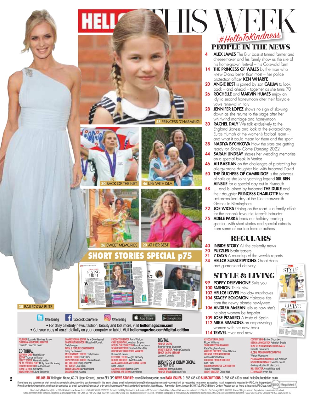 Hello! Magazine Preview Pages