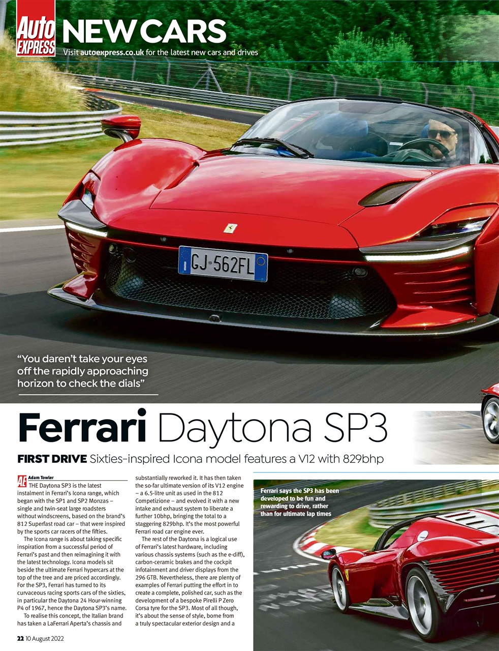 Auto Express Preview Pages