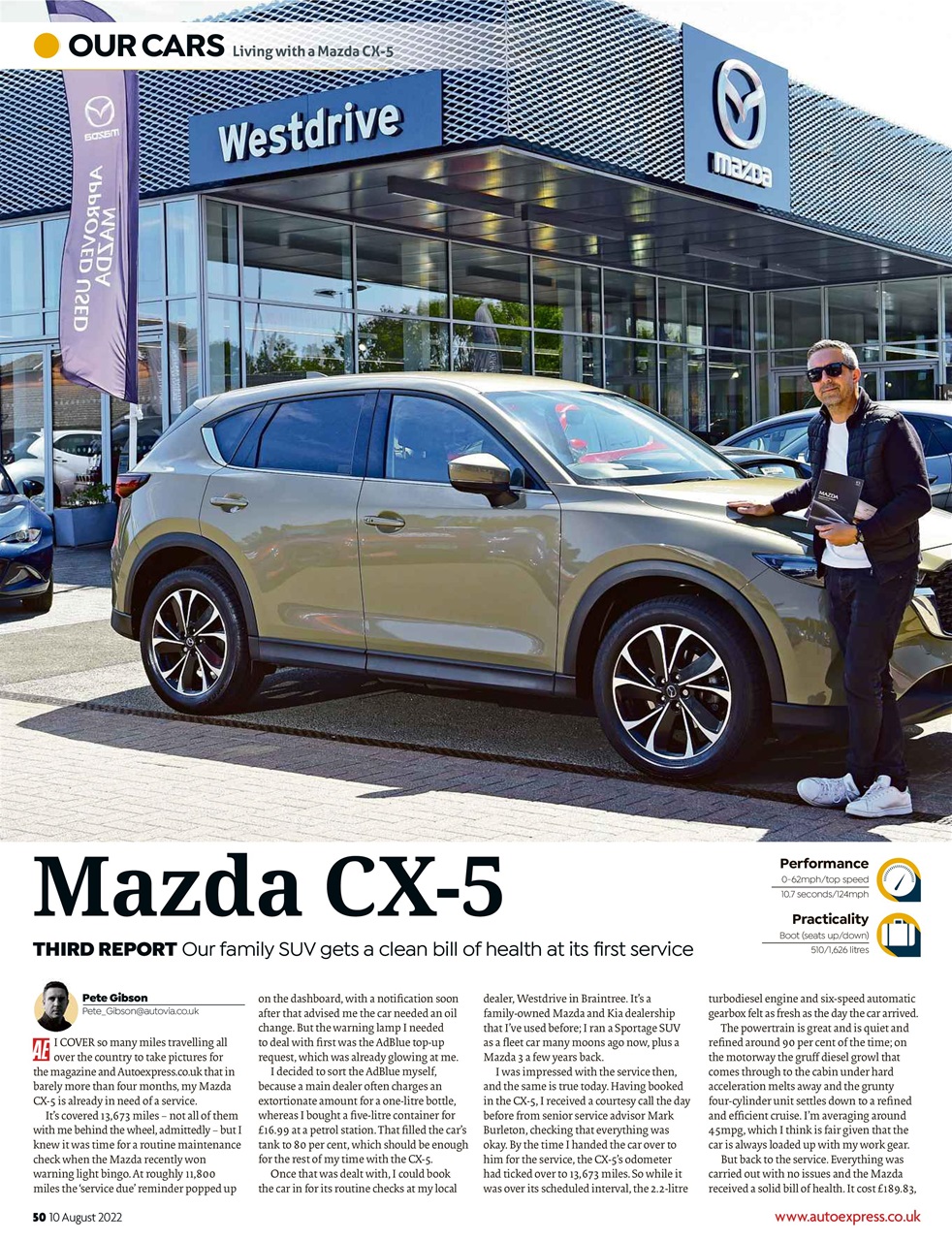 Auto Express Preview Pages