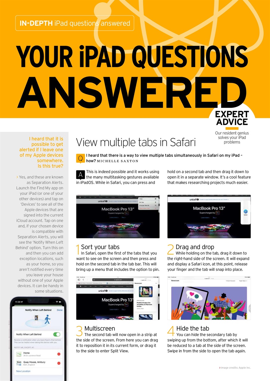 iPad User Preview Pages