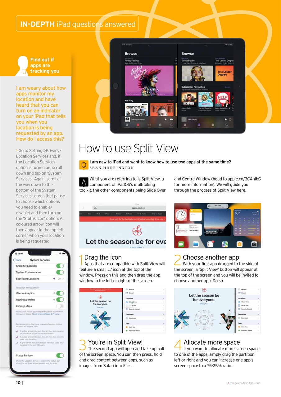 iPad User Preview Pages