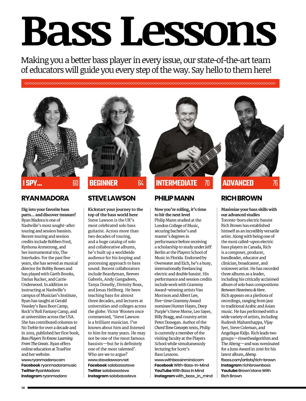 Bass Player US Preview Pages