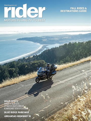 Rider Magazine issue September 2022