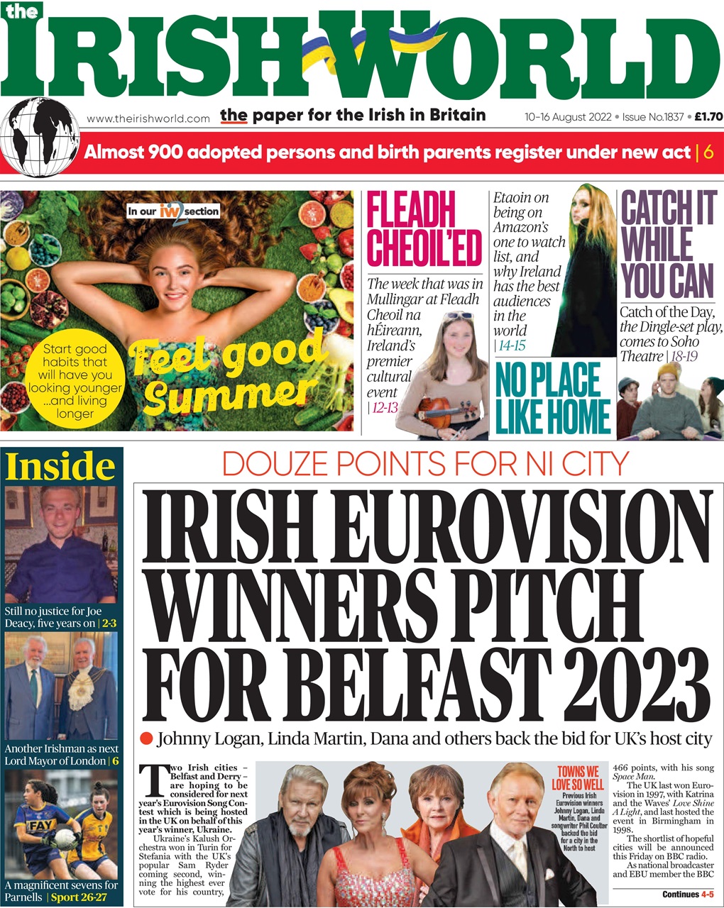 Irish World Preview Pages