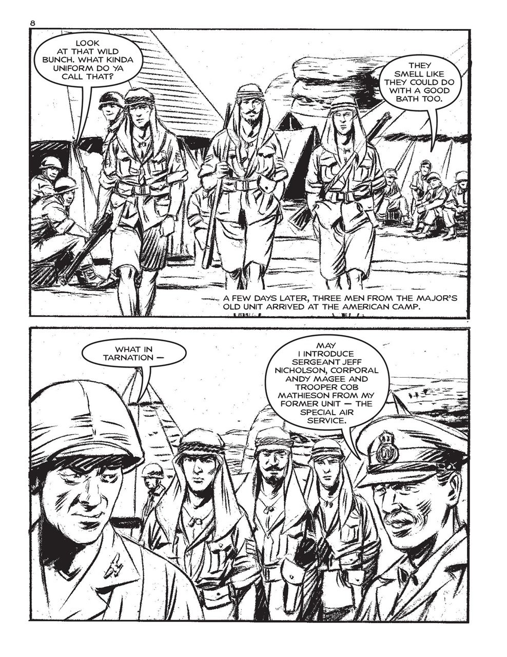 Commando Preview Pages