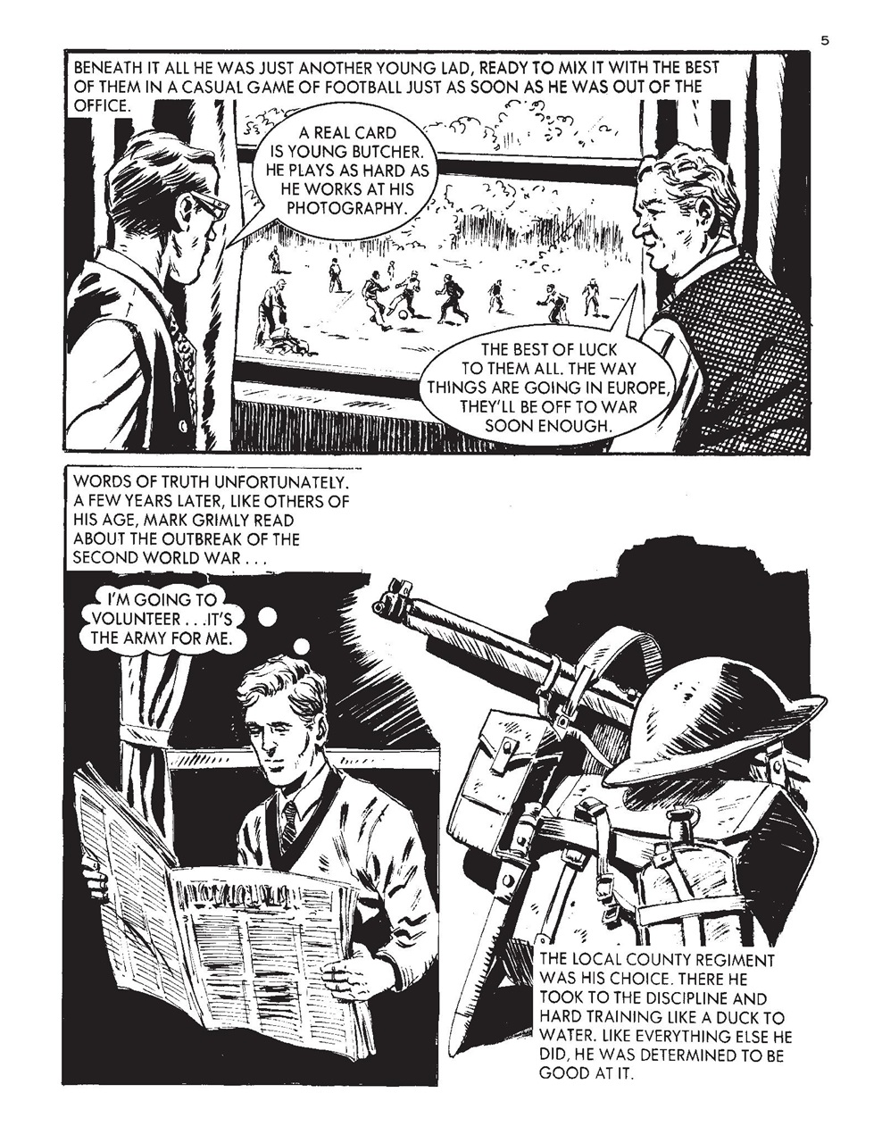 Commando Preview Pages