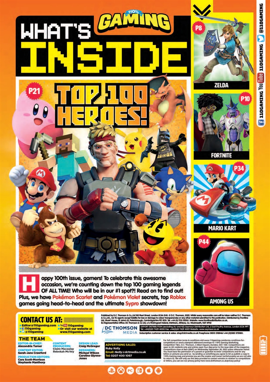 110% Gaming Preview Pages