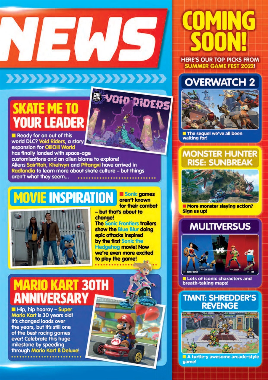 110% Gaming Preview Pages