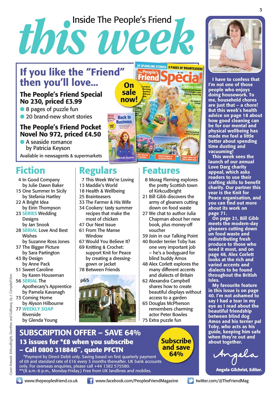 The People’s Friend Preview Pages