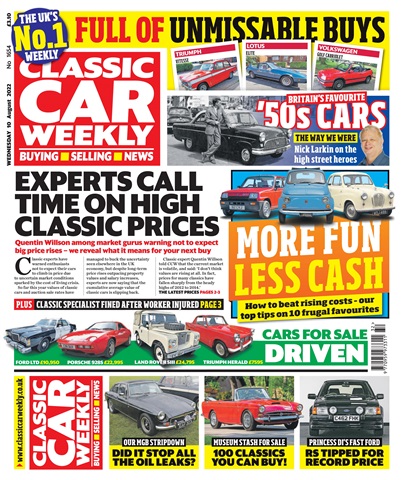 Classic Car Weekly issue 10-Aug-22