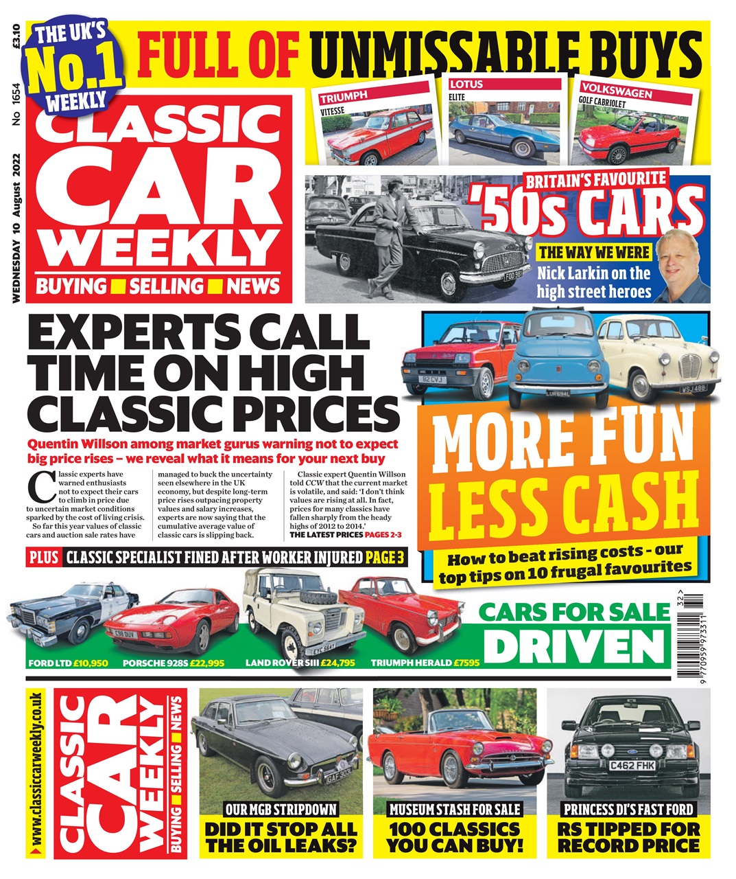 Classic Car Weekly Preview Pages