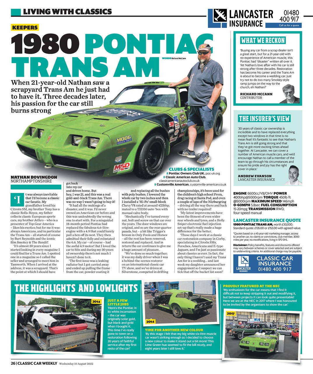 Classic Car Weekly Preview Pages