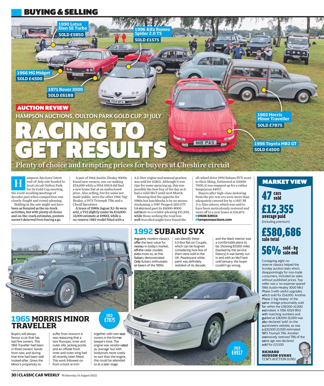 Classic Car Weekly Preview Pages
