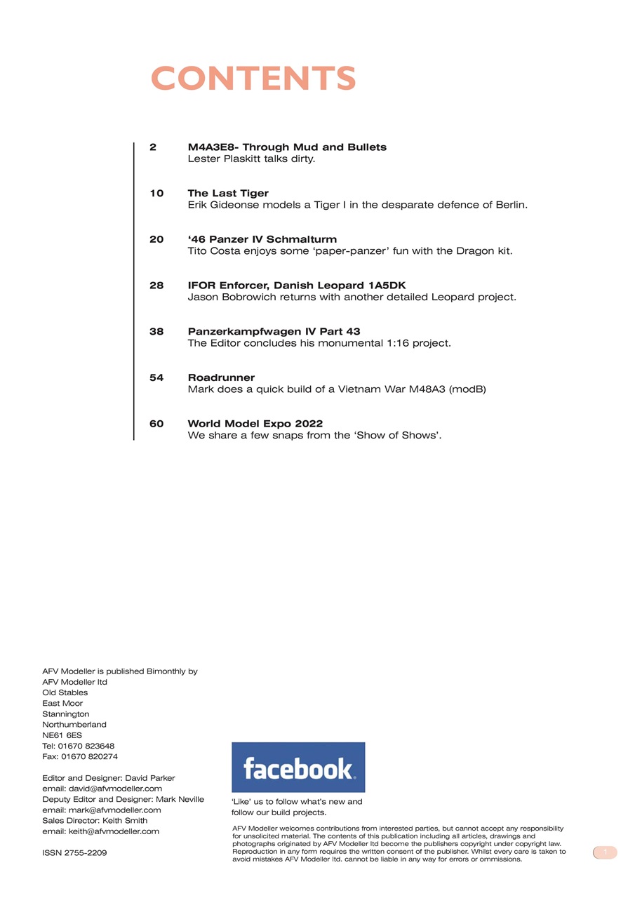 Meng AFV Modeller Preview Pages
