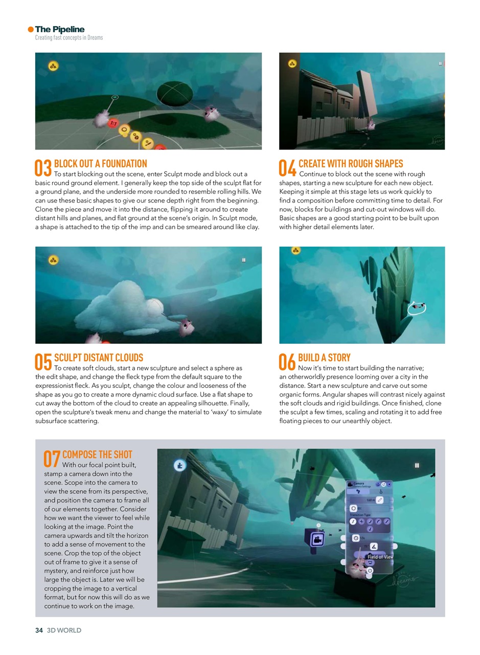 3D World Preview Pages