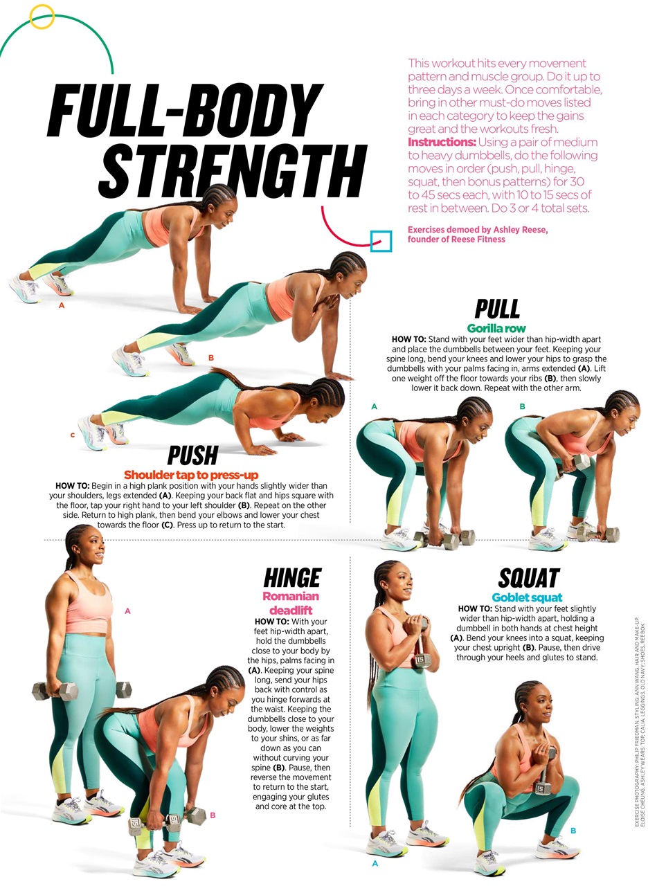 Women's Health Preview Pages